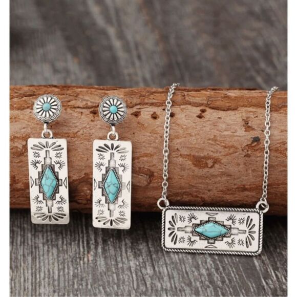 Southwestern Jewelry Set - Picture 1 of 5